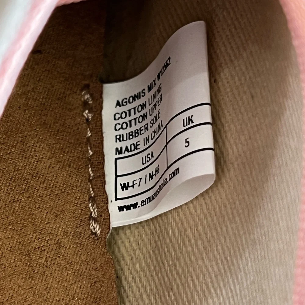 NWOT!! EMU Australia Pink Espadrilles